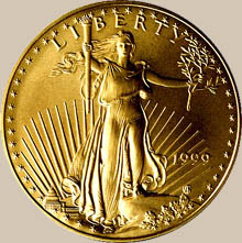 United States "Liberty" Gold Dollar