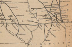 Chicago and Northwestern Railway, map of Chicago area, 1904