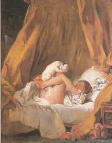 Fragonard, Girl with her Puppy, 1775