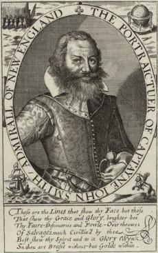 Captain John Smith, leader of the Roanoke Colony