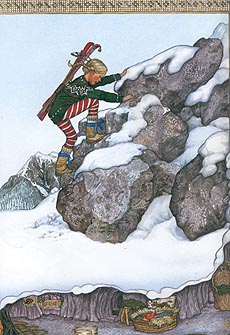 Treva climbing Mount Baldy, from 

Trouble with Trolls
