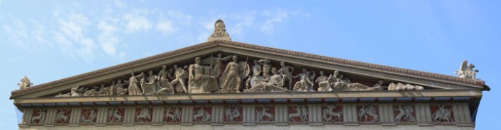 The Parthenon Frieze, from the reproduction in Nashville, 1897