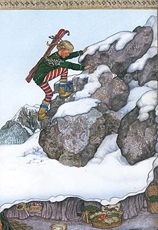 Treva climbing Mount Baldy, from 

Trouble with Trolls