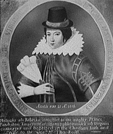Pocahantas, from painting by Wm. Sheppard